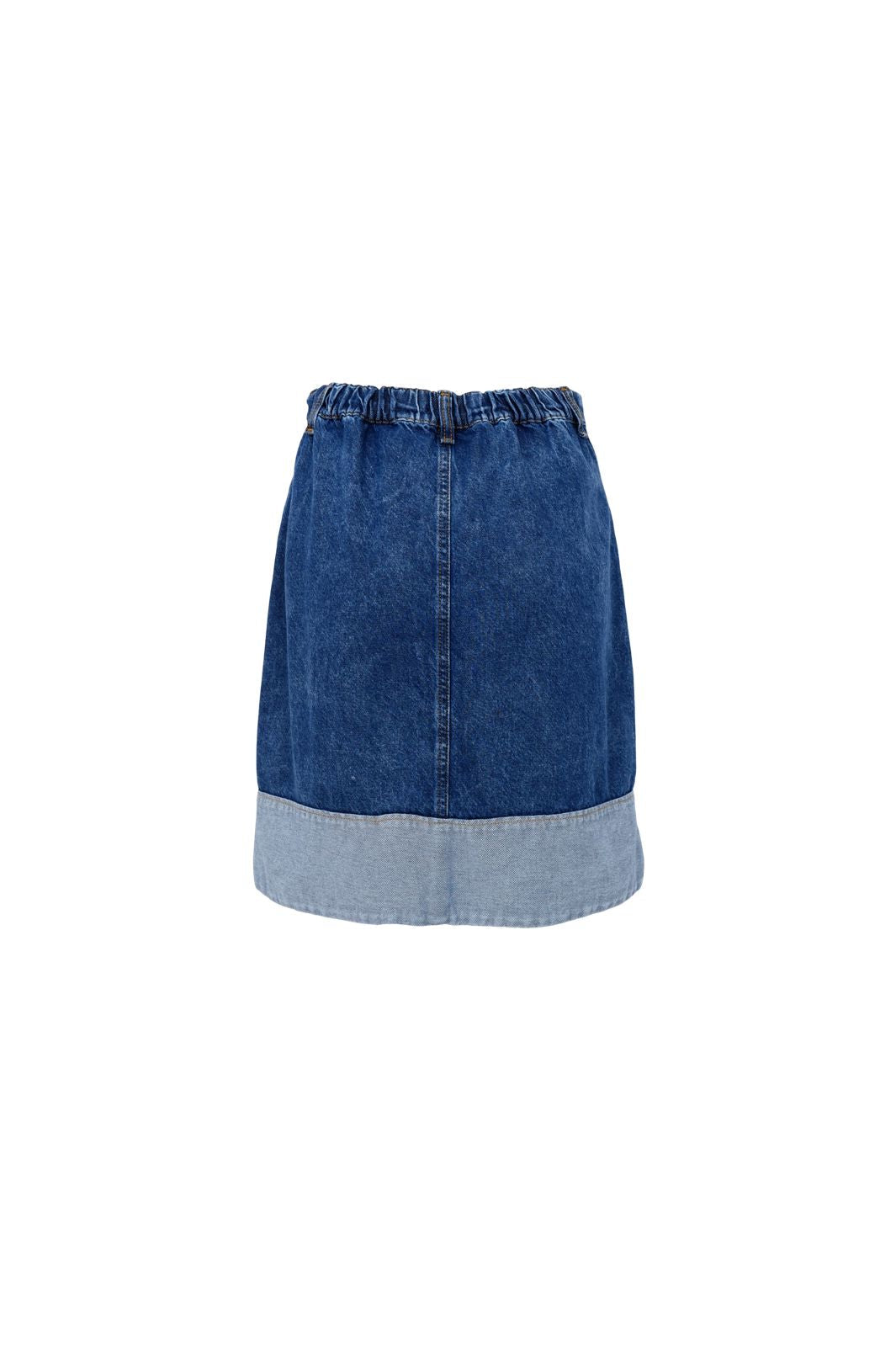 Black Colour - Bcizzy Denim Skirt 41094 - Mid Blue