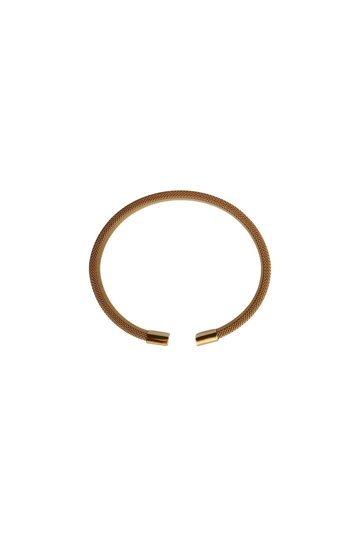 Black Colour - Bcjanet Bracelet 4429 - Gold Coloured