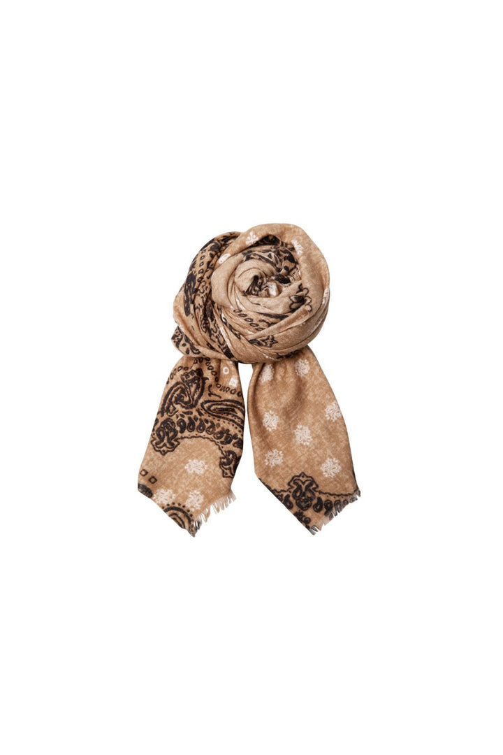 Black Colour - Bckatara Scarf 208426 - Khaki