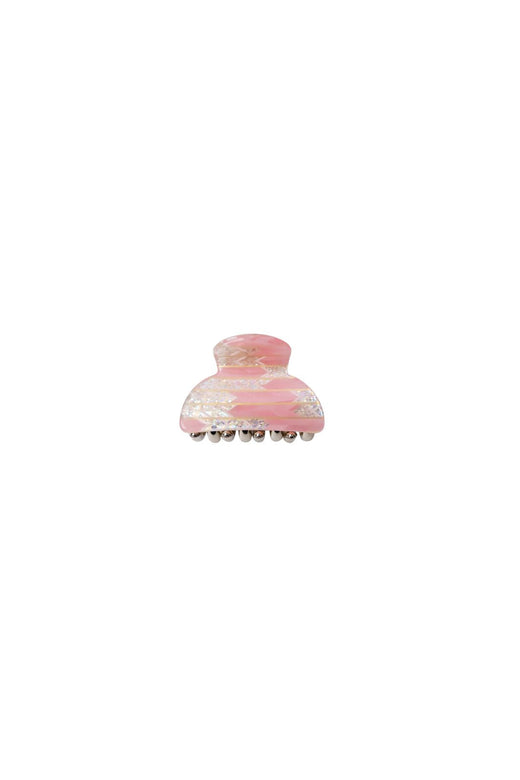 Black Colour - Bckaya Small Hair Claw 6072 - Lt. Rose