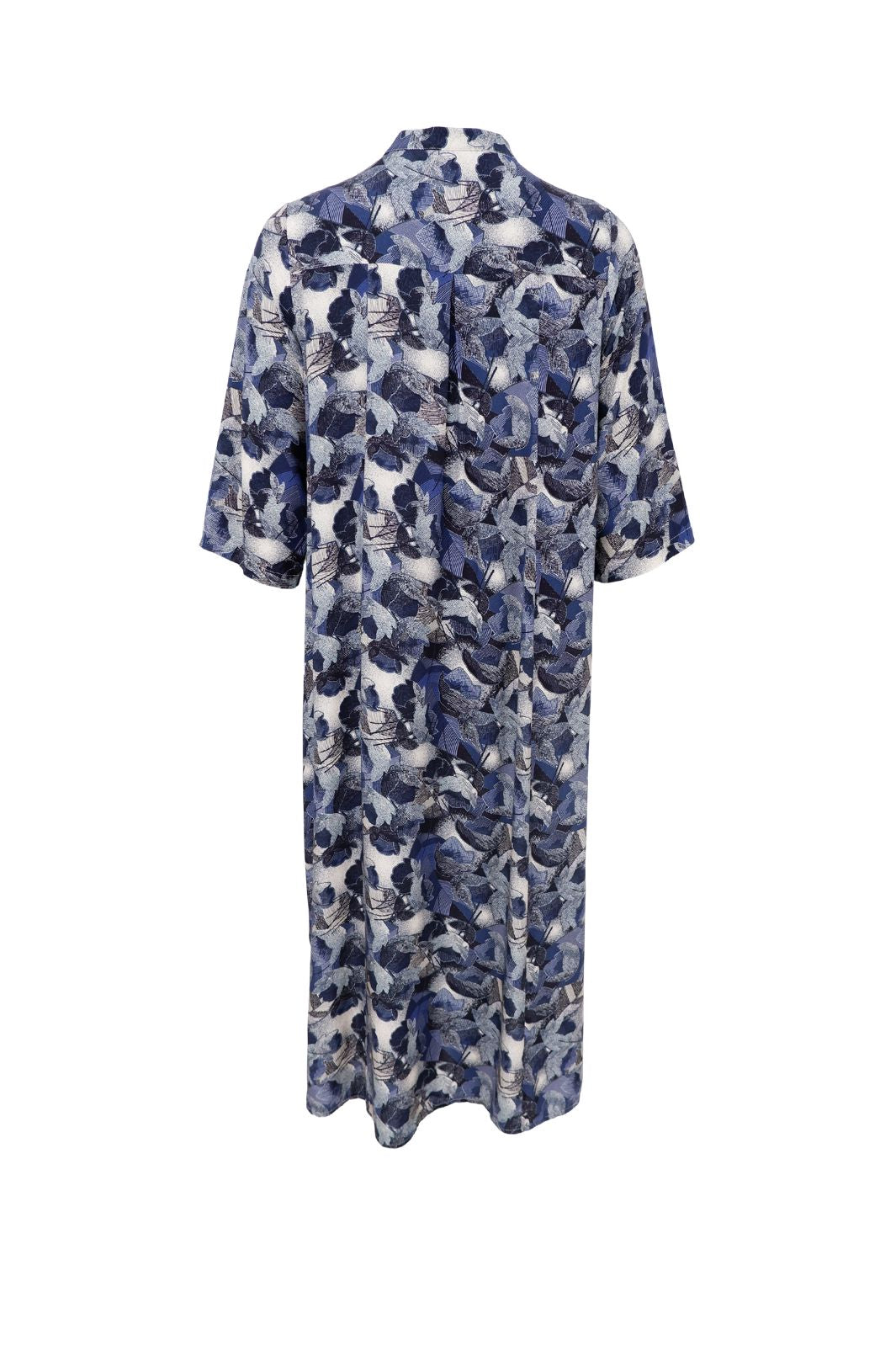 Black Colour - Bckenna Shirt Dress 40927 - Fall Blue
