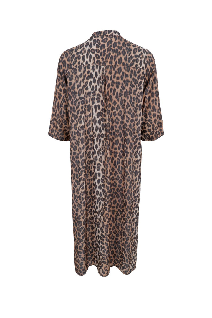 Voorbestelling - Black Colour - Bckenna Shirt Dress 40927 - Leo