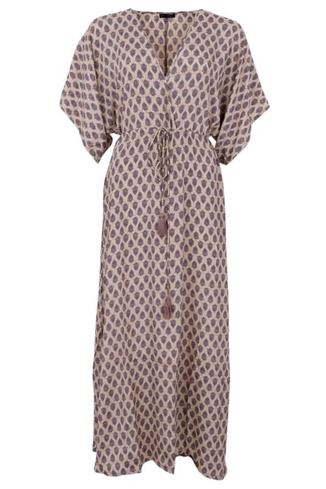 Black Colour - BcLuna Long V-Neck Dress - Savannah Rose