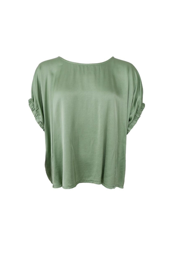 Black Colour - Bcmabel Blouse 40996 - Sage Green