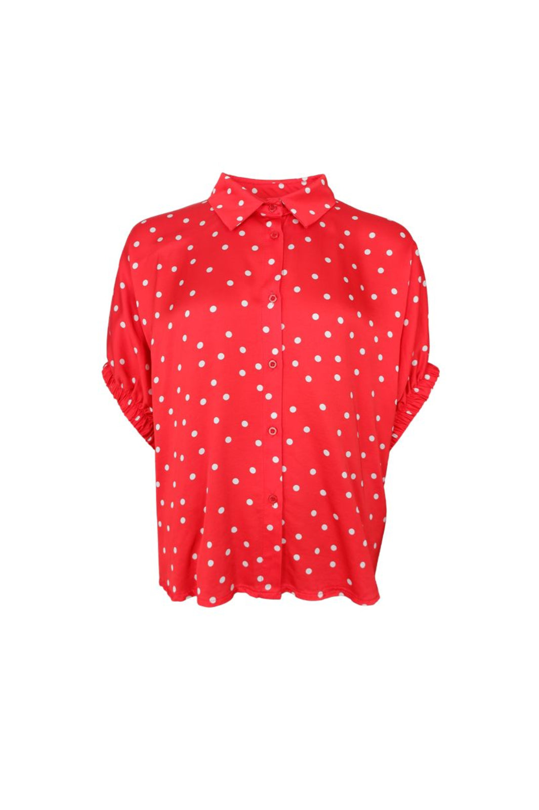 Black Colour - Bcmabel Shirt Blouse 40988 - Red Dot
