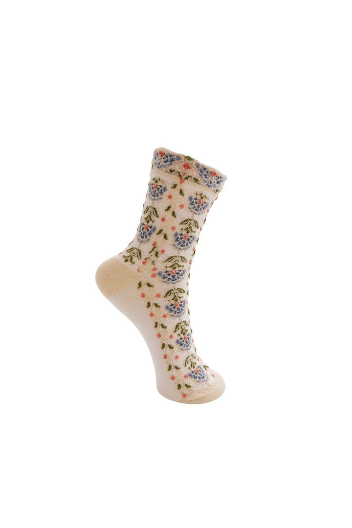 Black Colour - Bcmax Sock 8529 - Beige