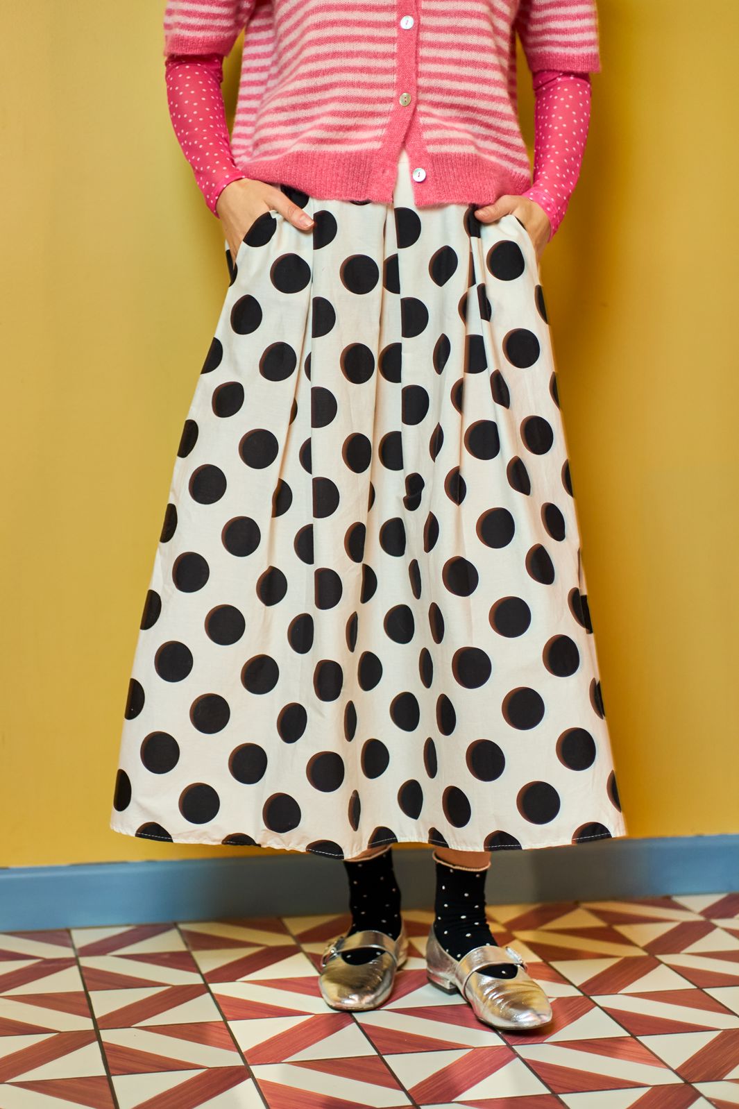 Black Colour - Bcmonaco Skirt 41122 - Off White