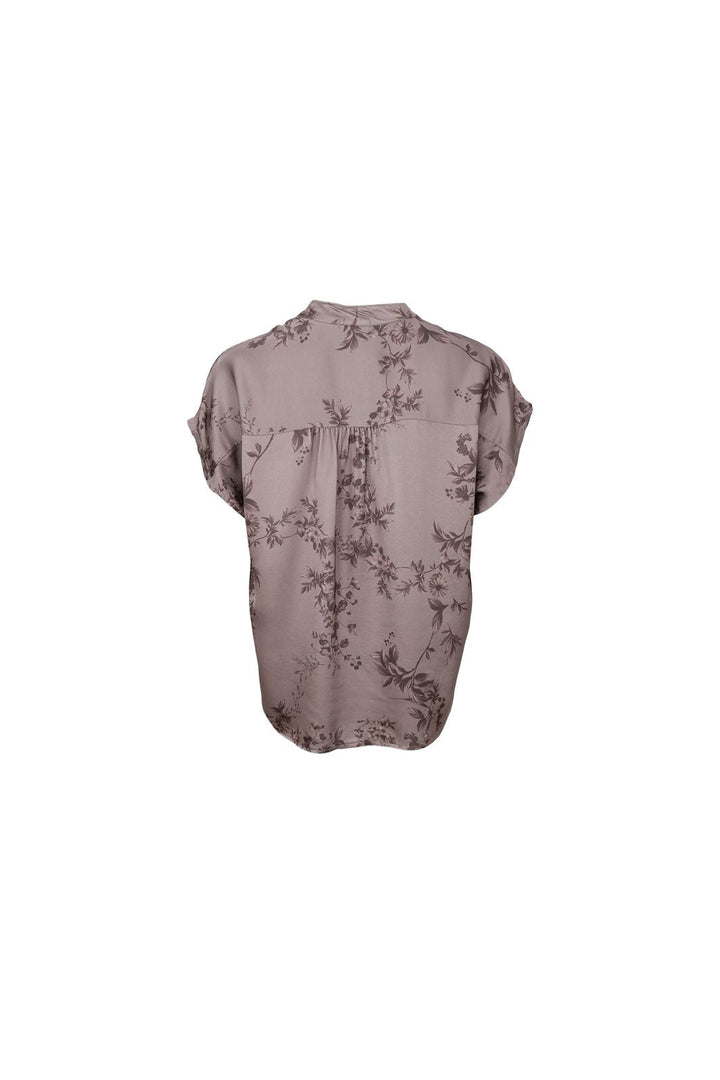 Black Colour - Bcnancy Ss Blouse 41240 - Taupe