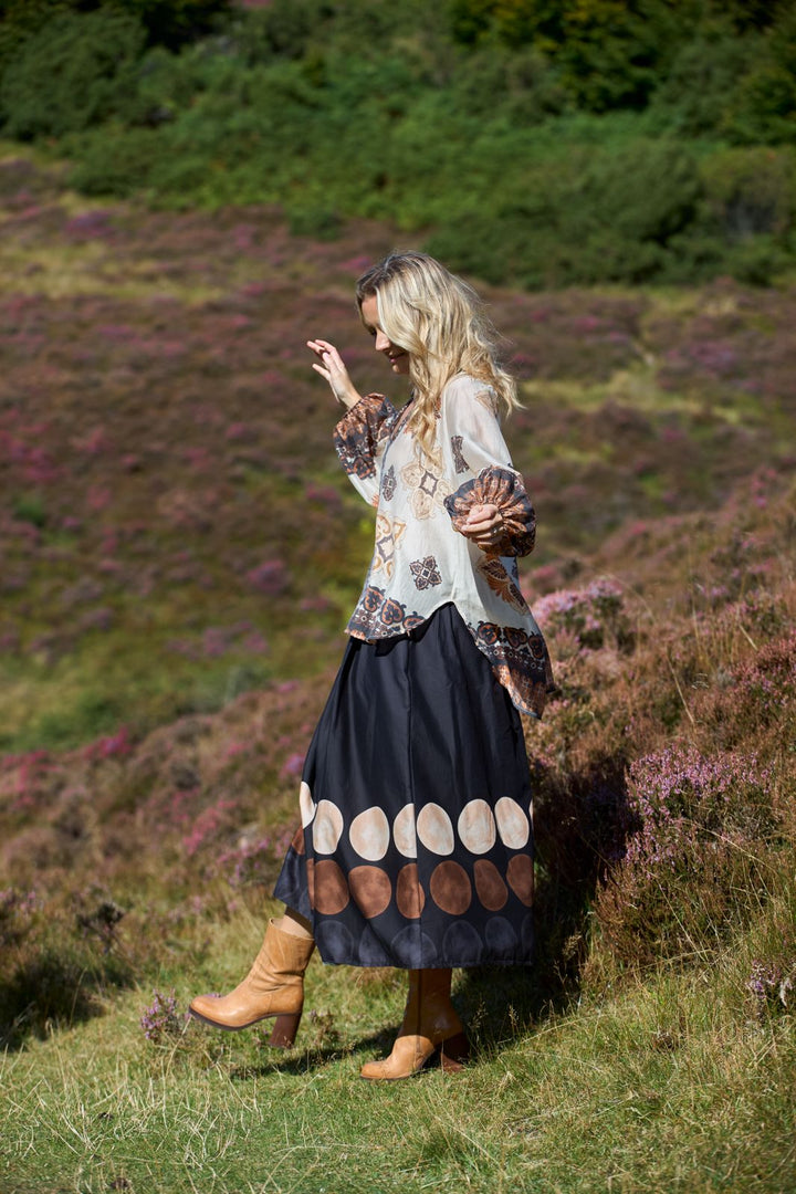 Black Colour - Bcparis Skirt 41013 - Black