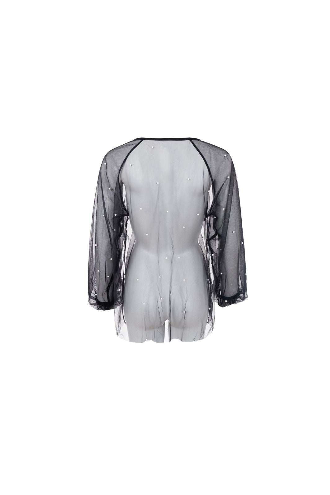 Black Colour - Bcperla Ls Blouse 40979 - Black