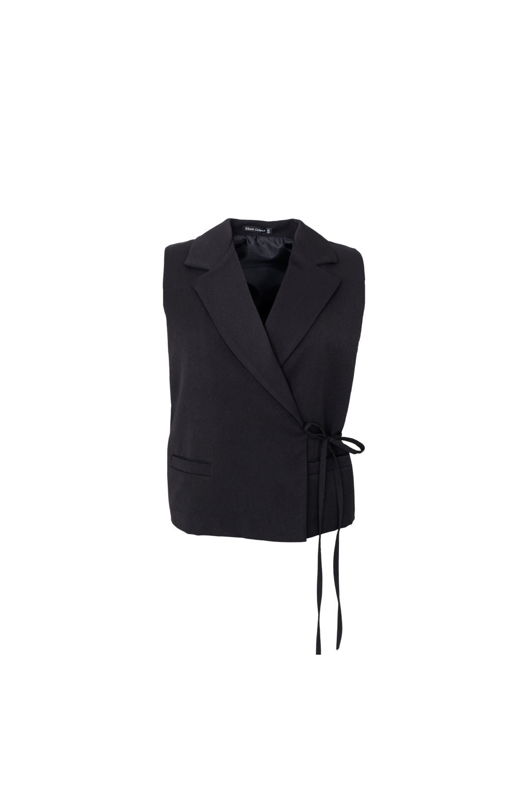 Black Colour - Bcrena Wrap Vest 41255 - Black