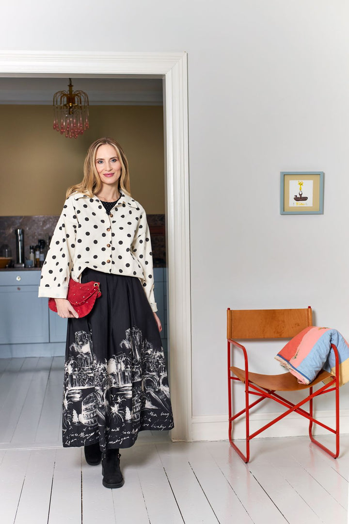 Black Colour - Bcroma Skirt 41093 - Black