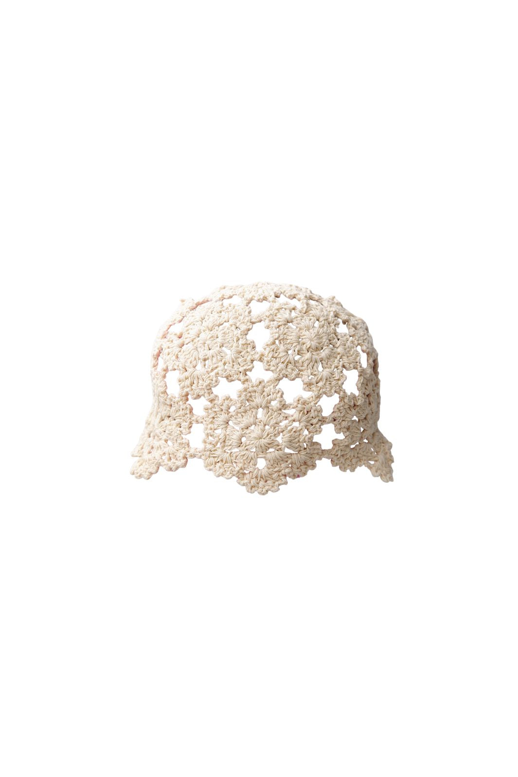 Black Colour - Bcroseanne Crochet Hat 8036 - Creme