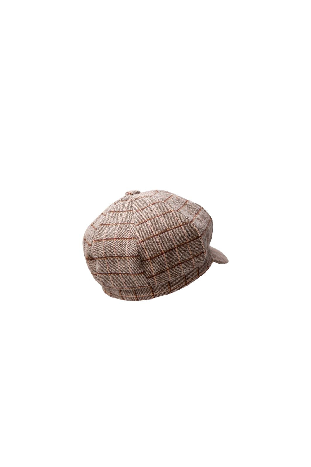 Black Colour - Bcrosina Checked Cap 8056 - Sand