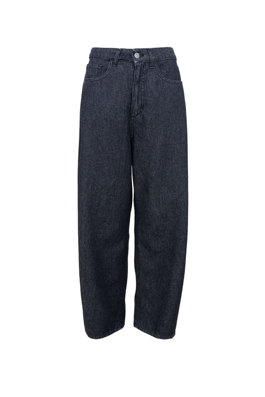 Black Colour - Bcsia Baggy Barrel Pant 41247 - Black Denim