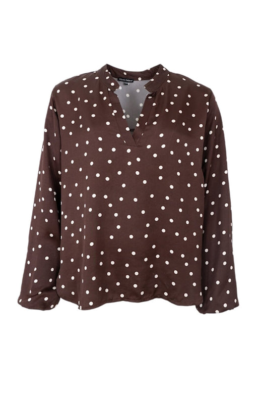 Black Colour - Bcvalery Ls Blouse 41019 - Coffee Bluser 