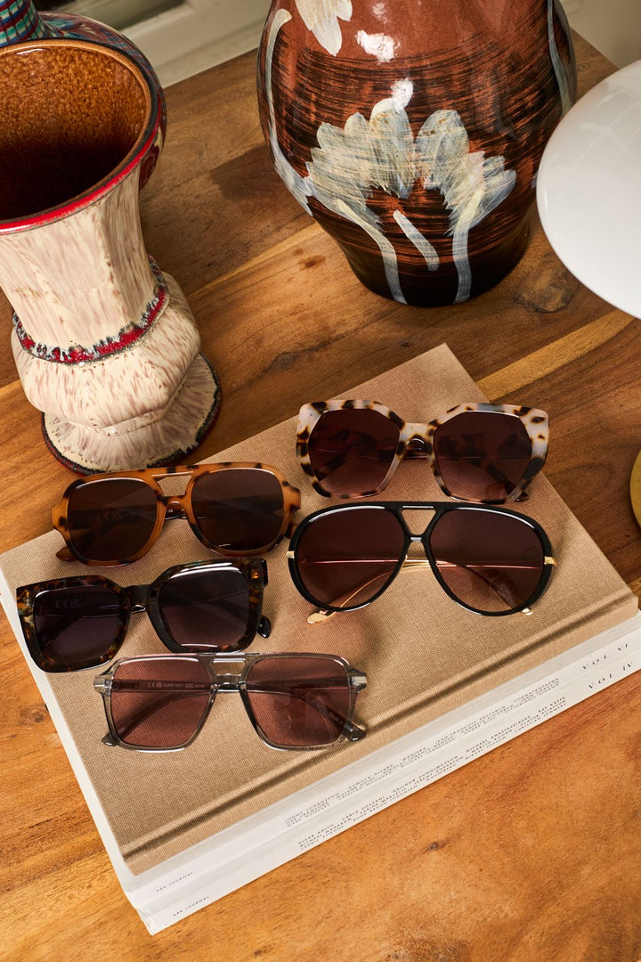 Black Colour - Bczamira Sunglasses 4001 - Grey