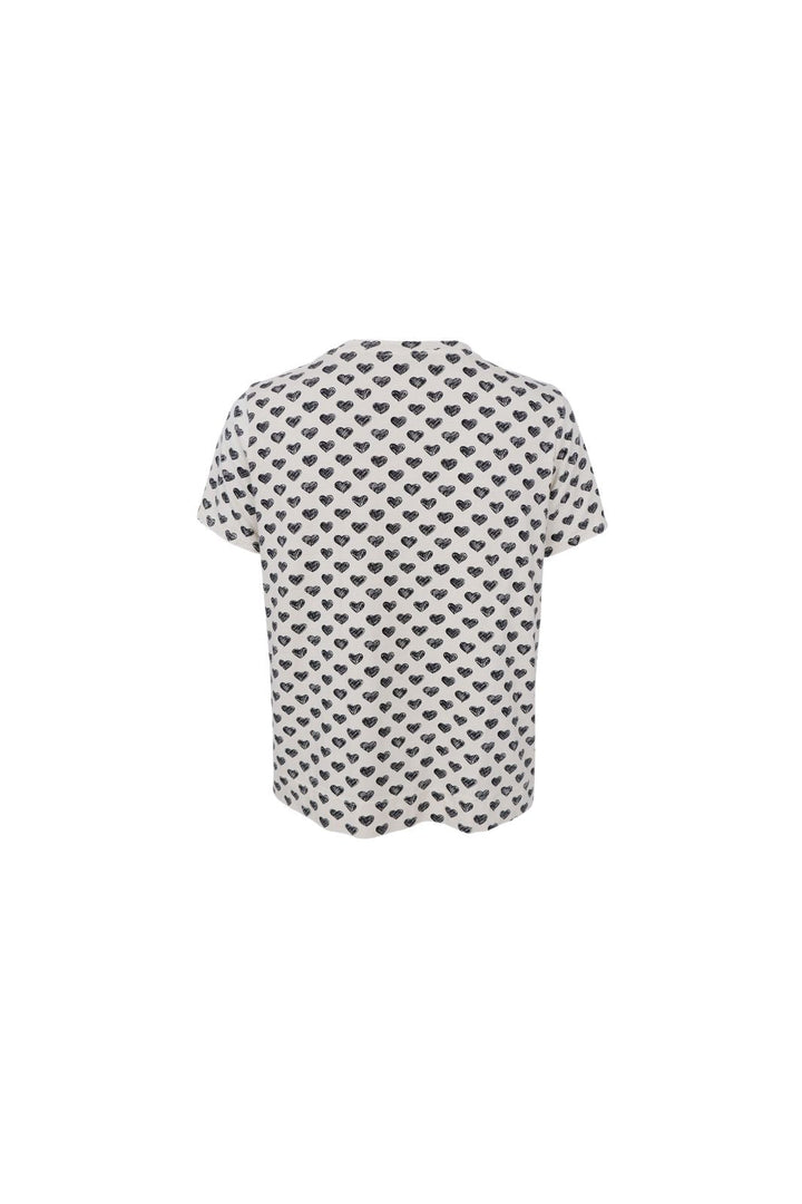 Black Colour - Bczelda S/S T-Shirt 40997 - Shirts - Black Heart