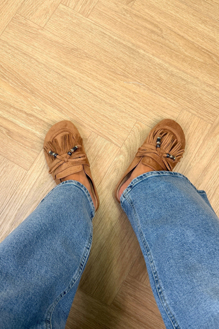 Bloom - Aster Loafers - Camel Loafers 