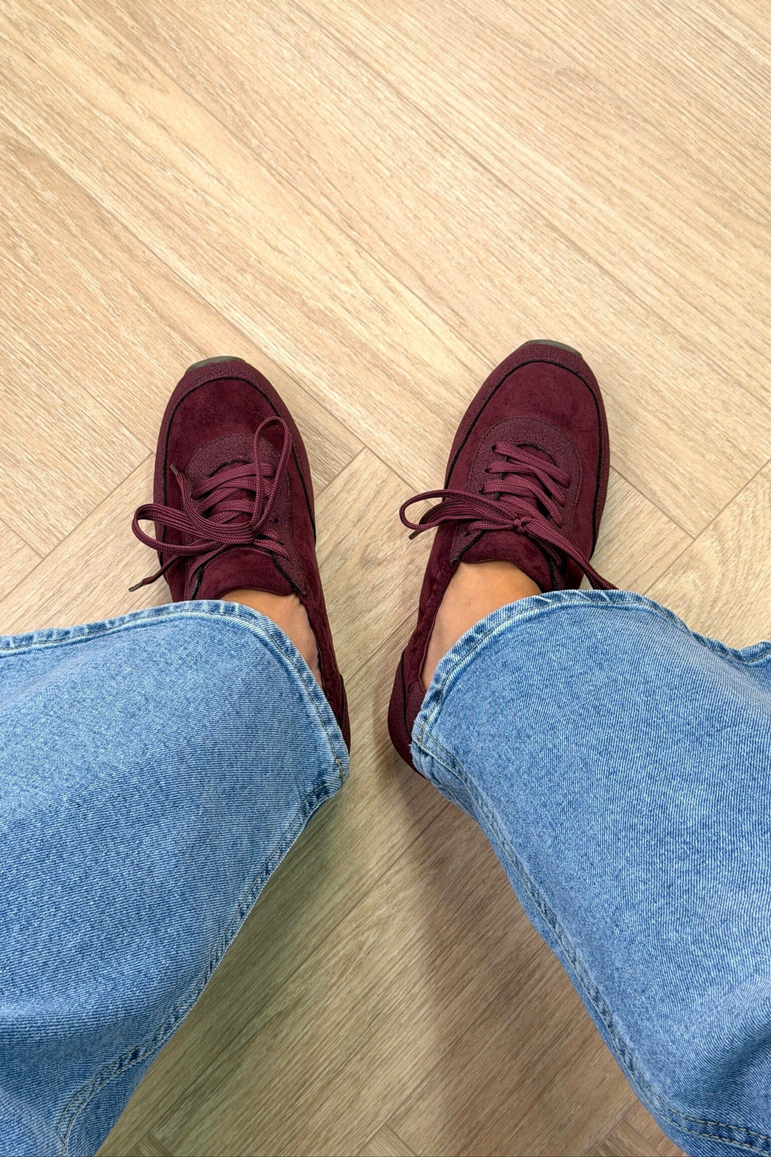 Bloom - Bellis Sneakers - Burgundy Sneakers 