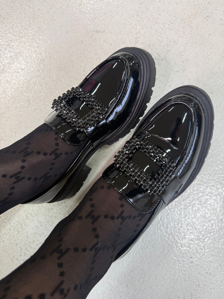 Bloom - Camelialoafers - Black Loafers 