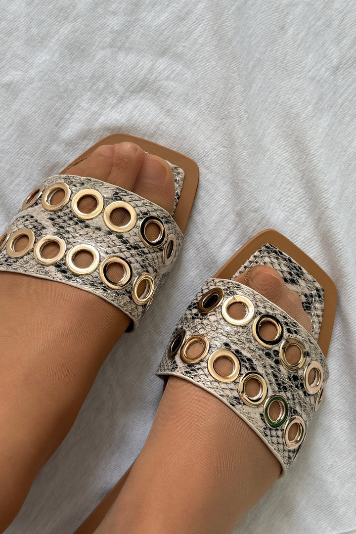 Bloom - Celeste Sandal - Snake Sandaler 