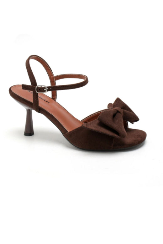 Bloom - Chrysanthemum Stiletto - Dark Brown Stiletter 