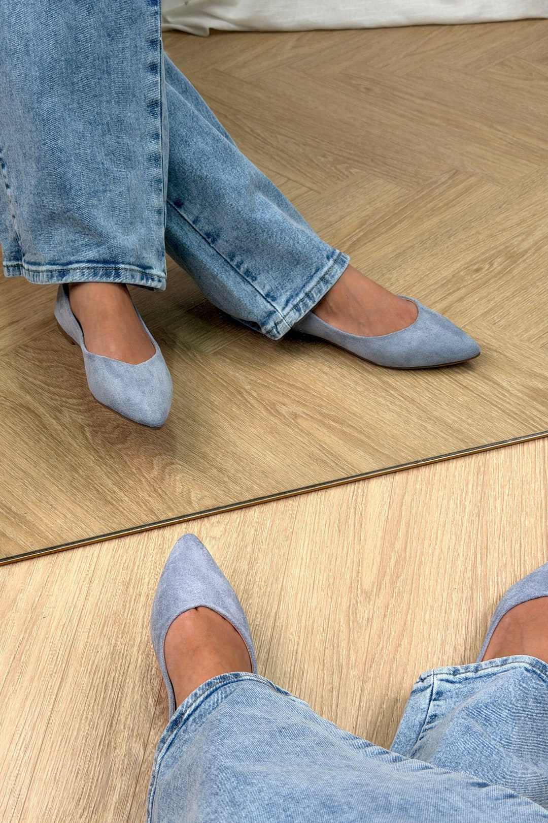 Bloom - Cornflower Ballet Flats - Blue Ballerinaer 