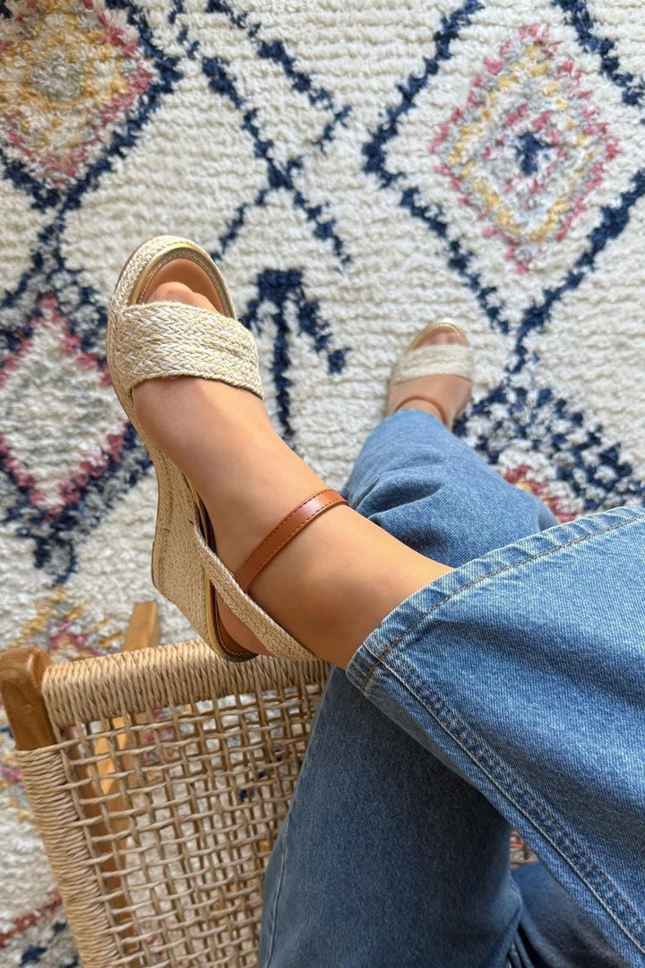 Bloom - Dahlia - Beige Sandaler 