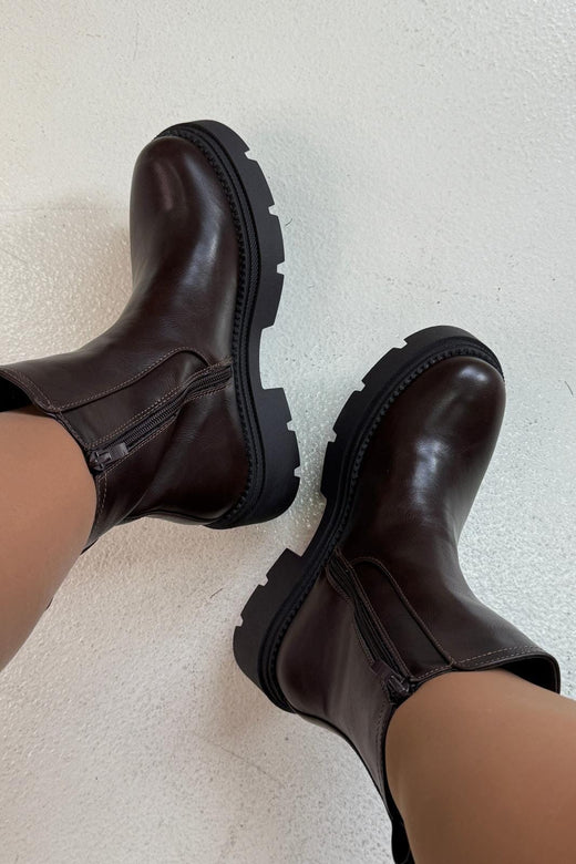 Bloom - Dahlina Boots - Dark Maroon Støvler 