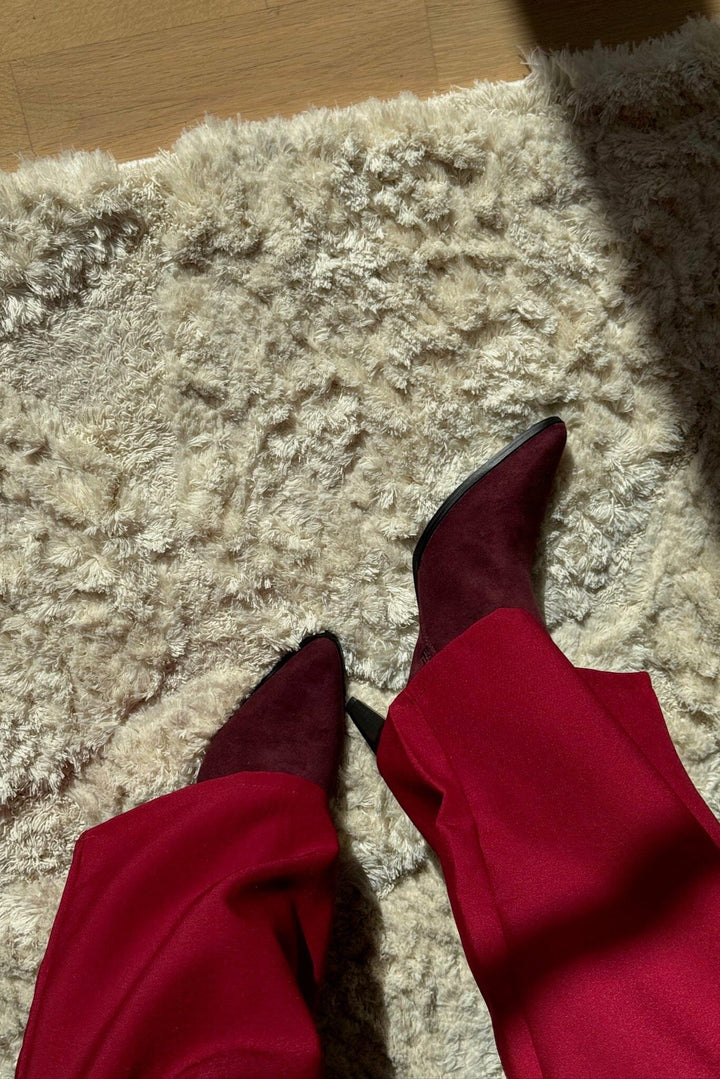 Bloom - Fawn Boots - Burgundy Støvler 