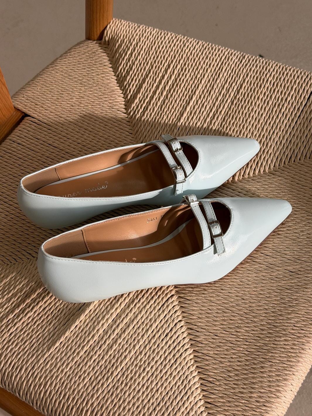 Bloom - Galanthus Ballet Flats - Sky Blue Ballerinaer 