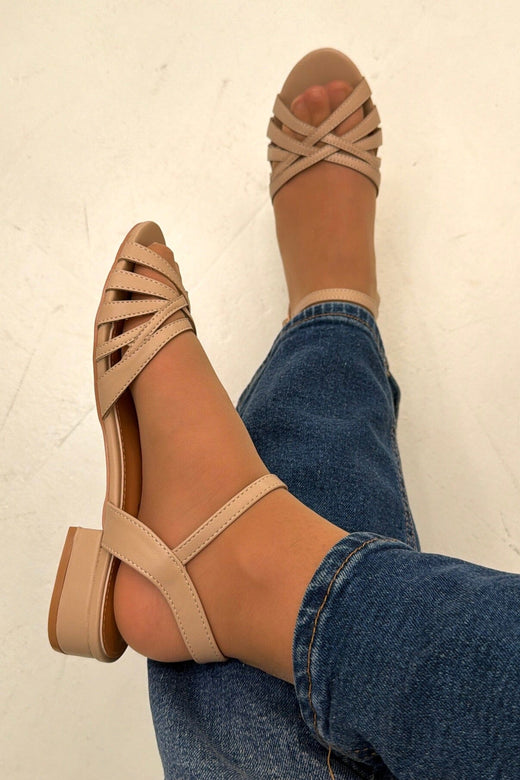 Bloom - Geranium Sandals - Beige Sandaler 