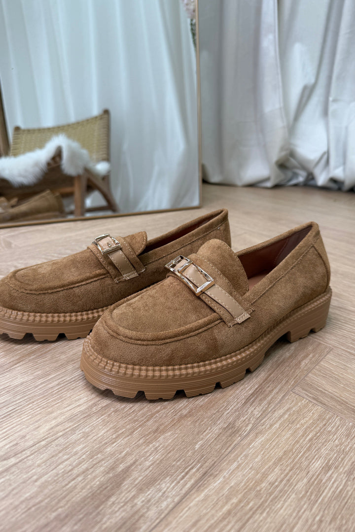 Bloom - Josette Loafers - Camel Loafers 