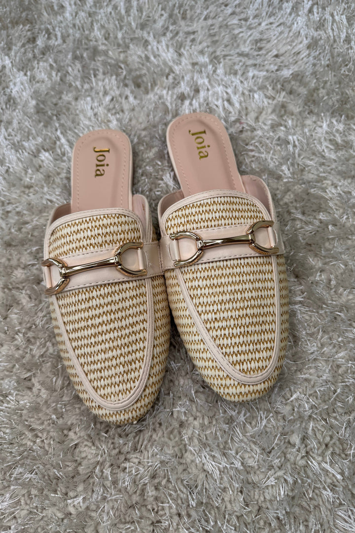 Bloom - Mimosa Mules - Beige Sandaler 