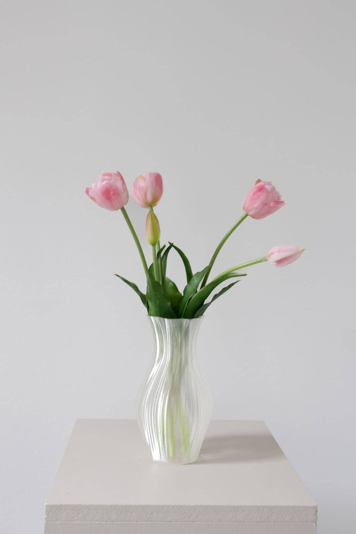 Bloom Objects - Artificial Layered Tulips - Light Pink - 02-172 Light Pink 