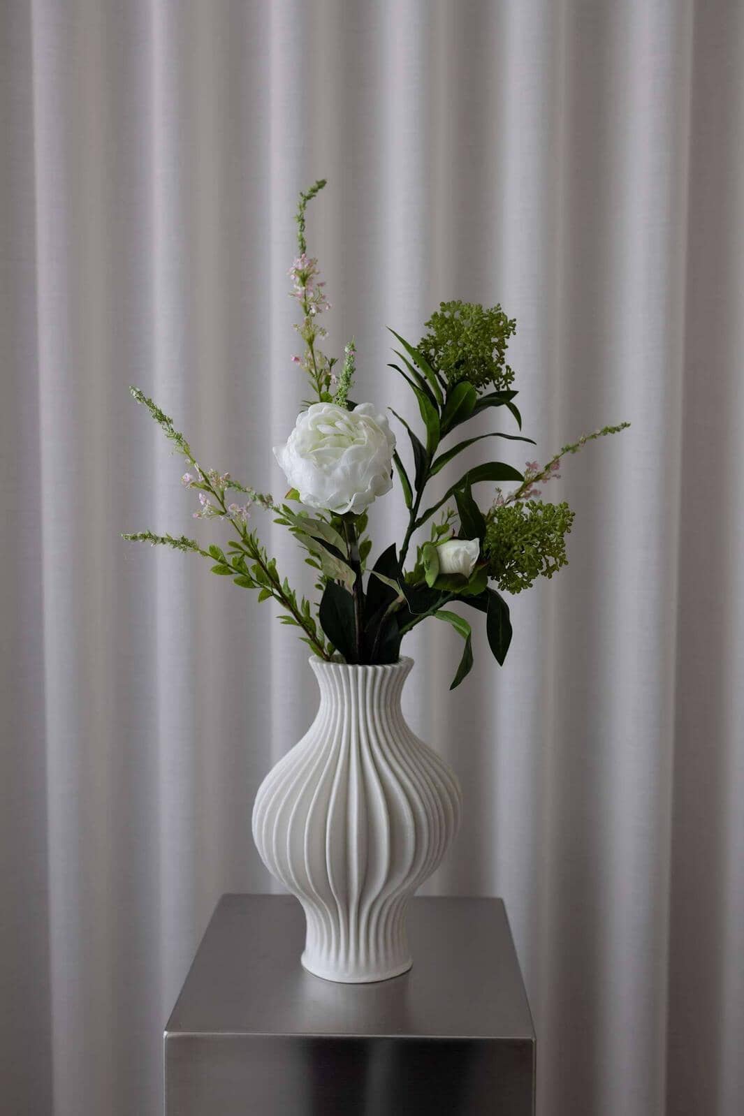 Bloom Objects - Ivory Bloom Bouquet - 02-407 Ivory 