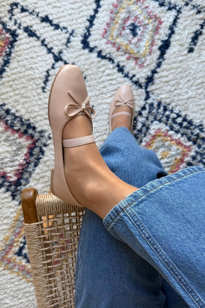 Bloom - Orchid - Beige Ballerinaer 