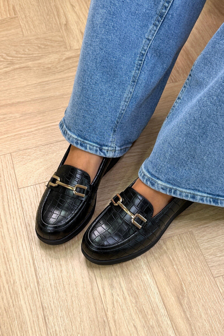 Bloom - Rue Loafers - Black Loafers 