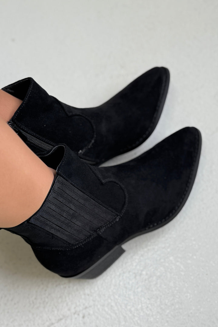 Bloom - Violet Boots - Black Støvler 