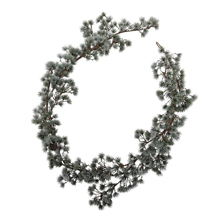Bloomingville - Cedar Guirlande, Grøn, Kunstige Blomster 82072980 - Green