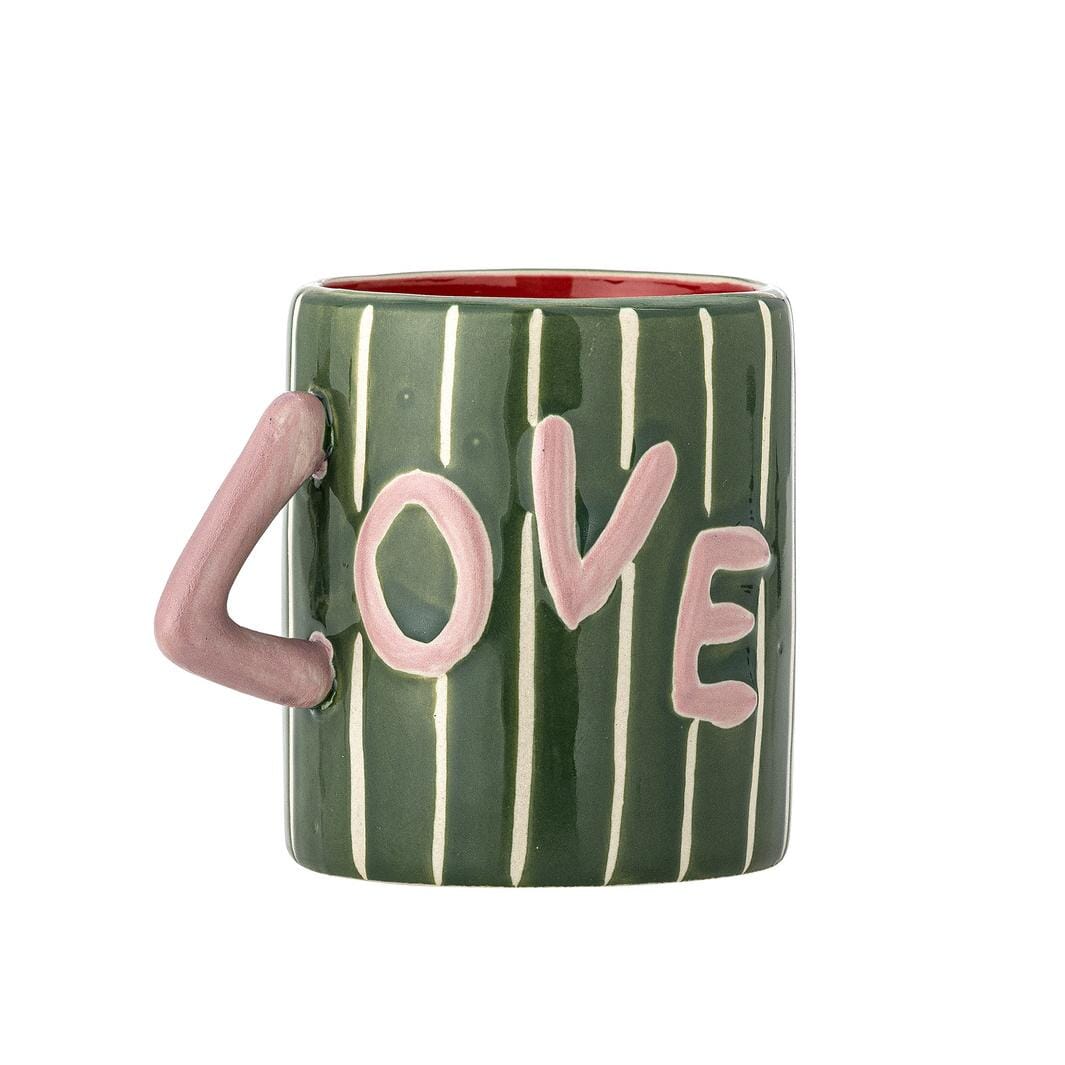 Bloomingville - Cherish Krus, Grøn, Stentøj 82063508 - Green