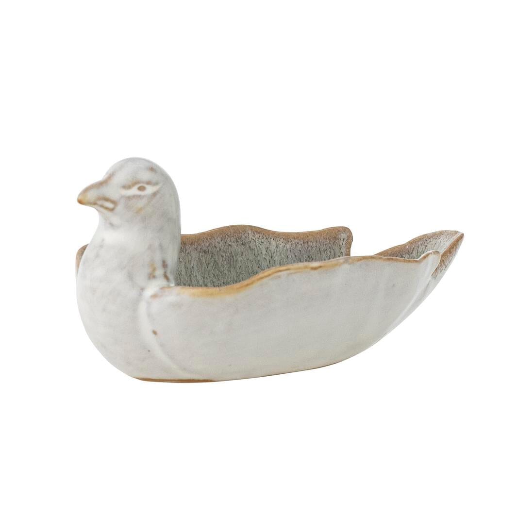 Bloomingville - Chirp Skål, Grøn, Stentøj 82072811 - Green