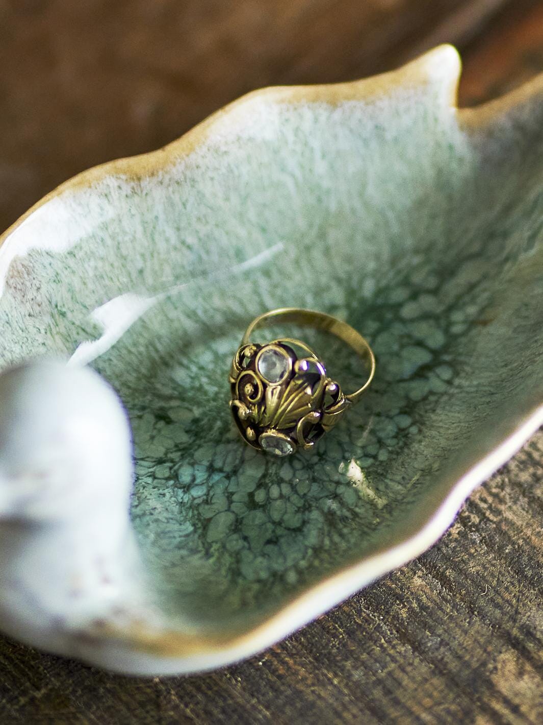 Bloomingville - Chirp Skål, Grøn, Stentøj 82072811 - Green