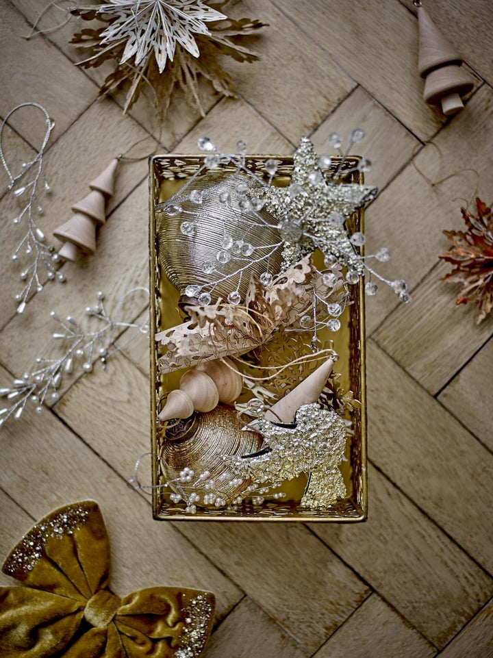 Bloomingville - Nitin Ornament, Guld, Glas 82073020 - Gold