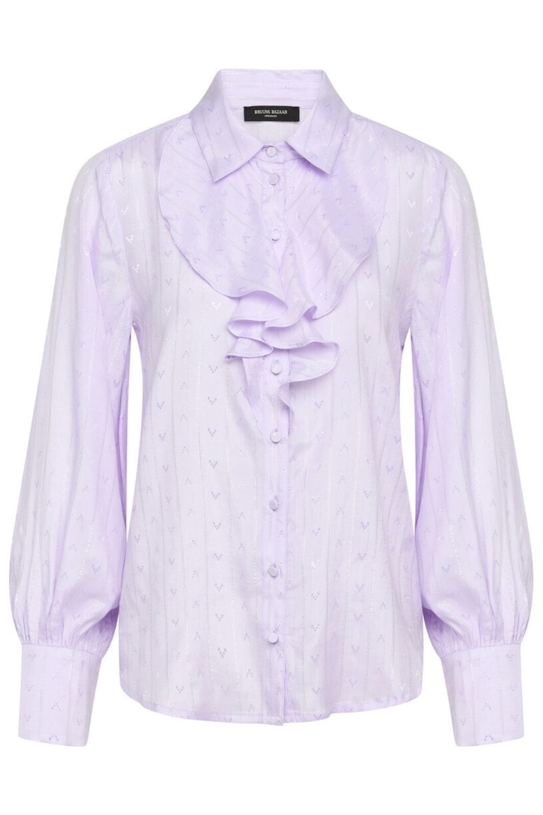 Bruuns Bazaar - Bilberry Daiva shirt - Purple Heather