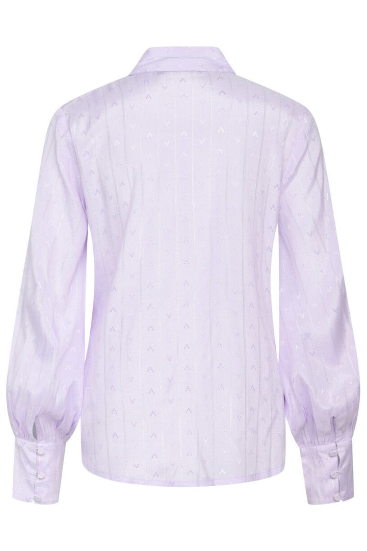 Bruuns Bazaar - Bilberry Daiva shirt - Purple Heather