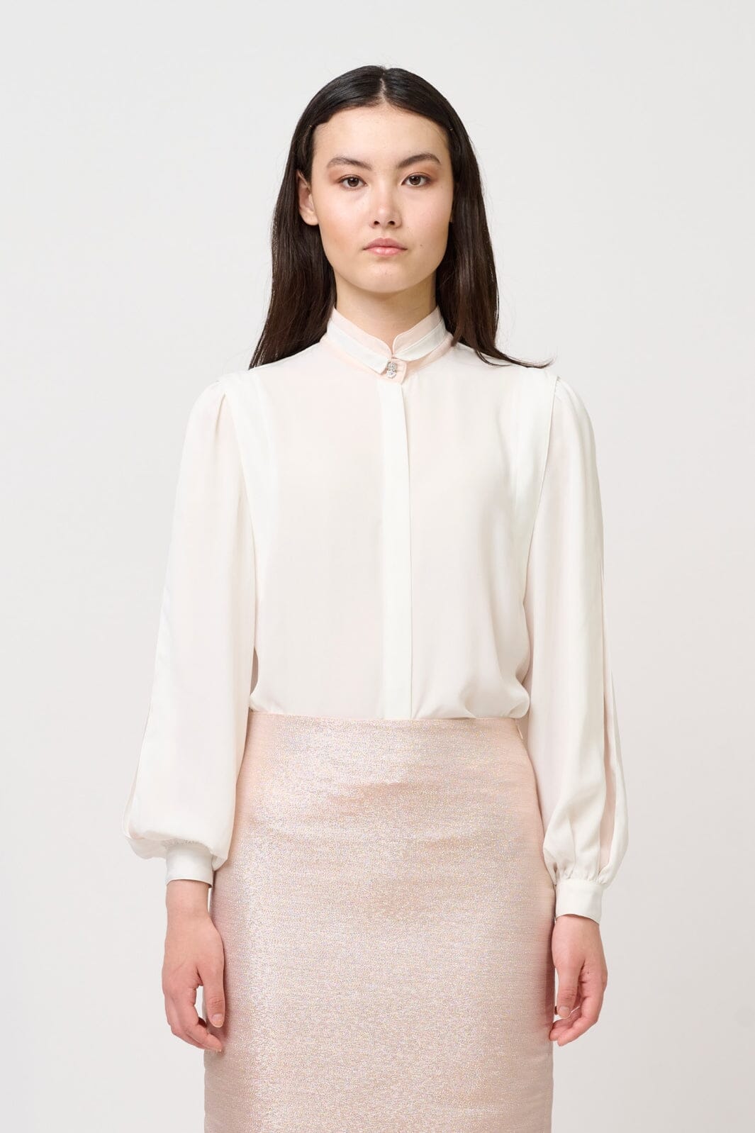 Bruuns Bazaar - Camilla Iloa shirt - Snow White