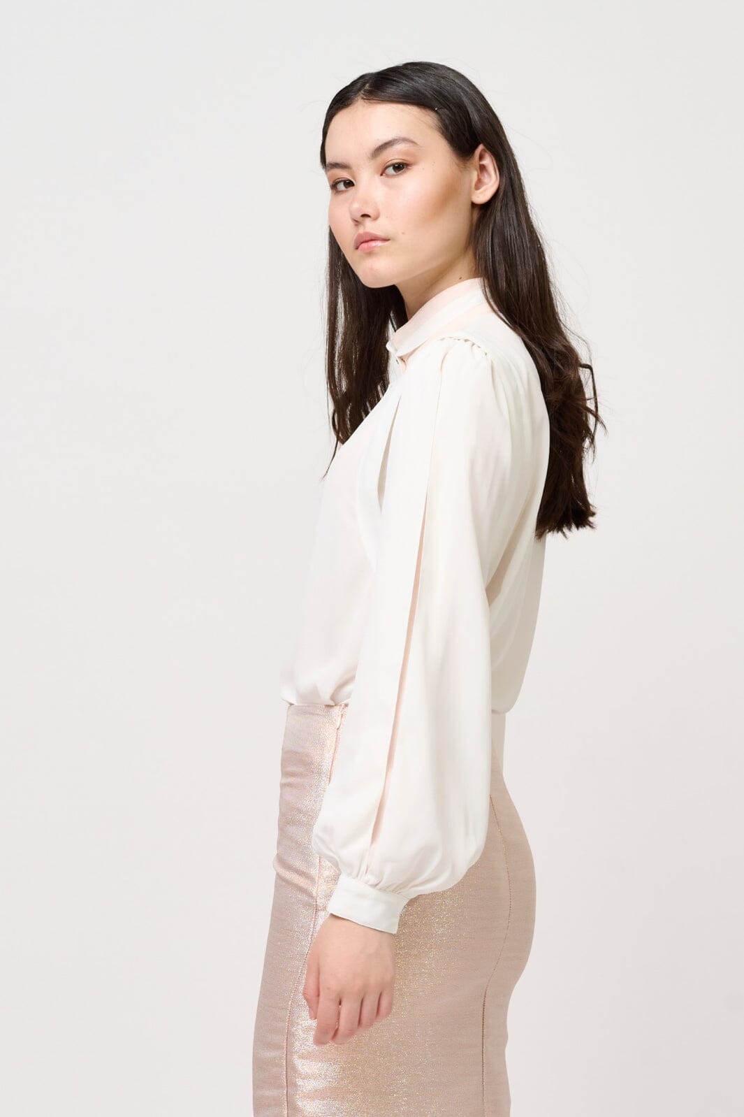 Bruuns Bazaar - Camilla Iloa shirt - Snow White