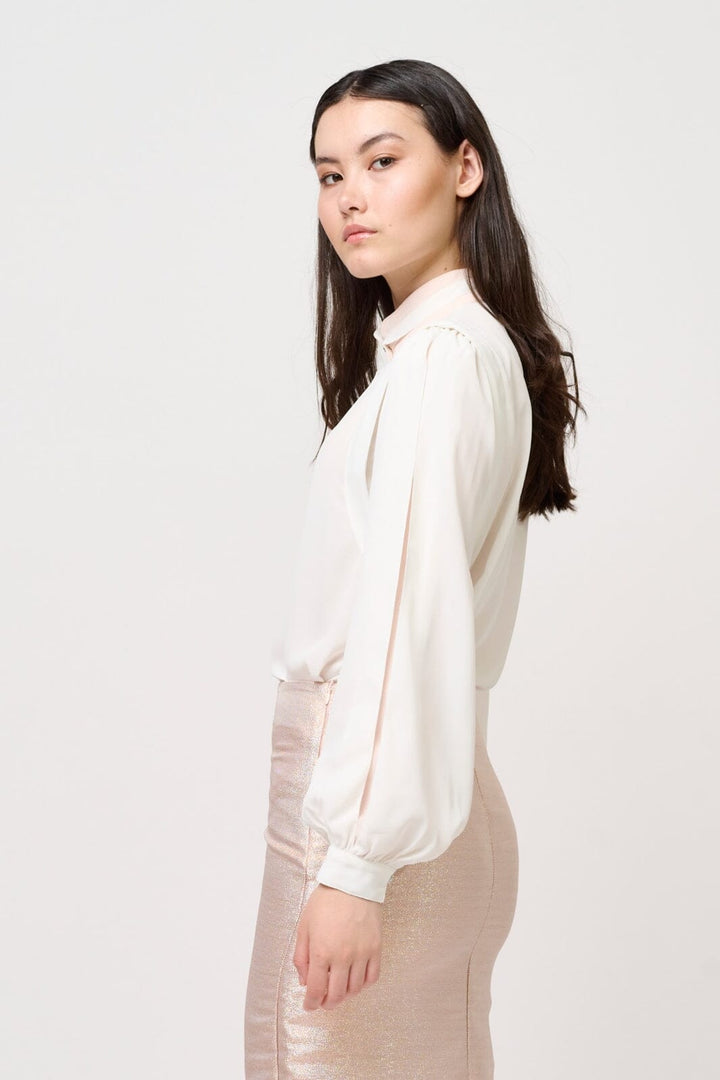 Bruuns Bazaar - Camilla Iloa shirt - Snow White